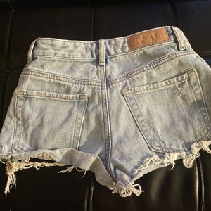 PacSun Jean shorts “high rise festival” 22